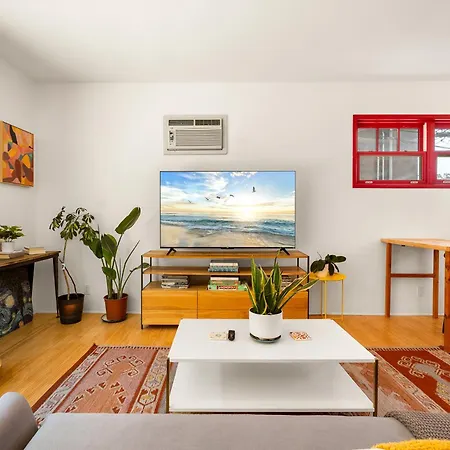 Artsy Venice Beach Canals Studio W/Rooftop & Sauna